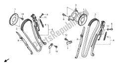 cadena de levas y tensor