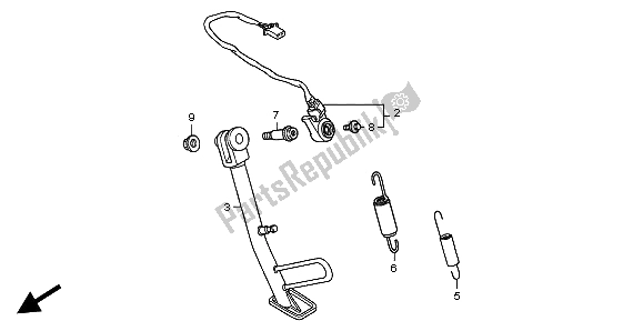 Todas las partes para Estar de Honda XL 1000V 2004