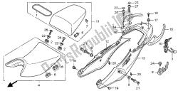 SEAT & SEAT COWL