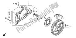 REAR WHEEL & SWINGARM