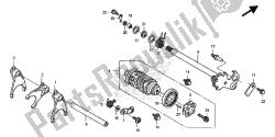 tambour de changement de vitesse