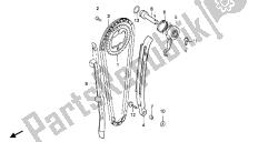 cadena de levas y tensor