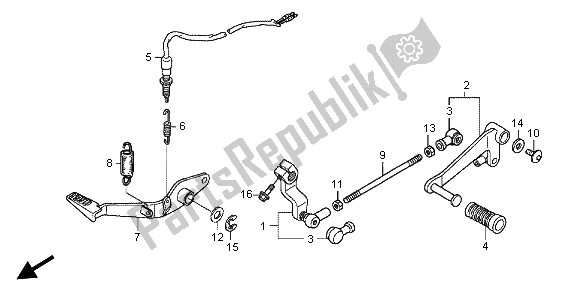 Wszystkie części do Peda? Honda CBR 250 RA 2013