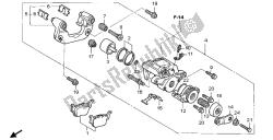 REAR BRAKE CALIPER