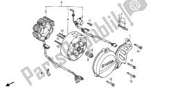 LEFT CRANKCASE COVER & GENERATOR