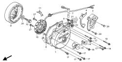 LEFT CRANKCASE COVER