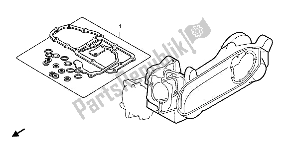 Todas las partes para Kit De Juntas Eop-2 B de Honda SH 300A 2007