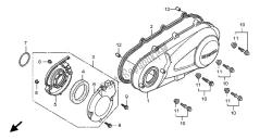 LEFT CRANKCASE COVER