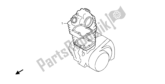 Toutes les pièces pour le Kit De Joint Eop-1 A du Honda XL 600V Transalp 1994