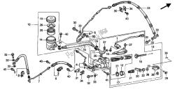 REAR BRAKE MASTER CYLINDER