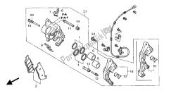 FRONT BRAKE CALIPER (R.)