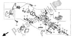 REAR BRAKE CALIPER