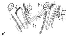 cadena de levas y tensor