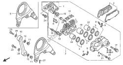 REAR BRAKE CALIPER