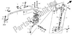 RR. BRAKE MASTER CYLINDER