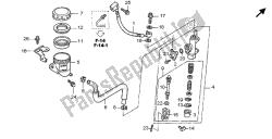 RR. BRAKE MASTER CYLINDER