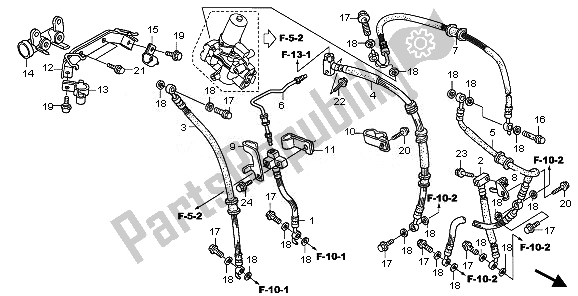 Tutte le parti per il Valvola Di Ritardo del Honda XL 1000 VA 2008