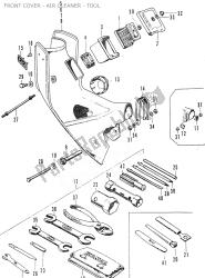 FRONT COVER - AIR CLEANER - TOOL