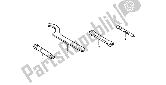 Todas las partes para Herramientas de Honda CRF 450X 2009