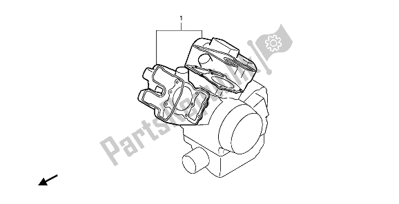 Tutte le parti per il Kit Di Guarnizioni Eop-1 A del Honda VT 600C 1990