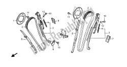 cadena de levas y tensor