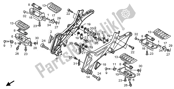 Wszystkie części do Krok Honda ST 1300A 2010