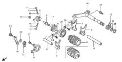 tambour de changement de vitesse