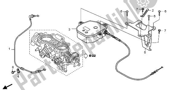 All parts for the Auto Cruise (airbag) of the Honda GL 1800 Airbag 2007