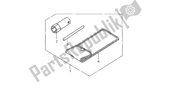 Tutte le parti per il Utensili del Honda XR 70R 1997