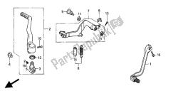 CHANGE PEDAL & BRAKE PEDAL & KICK STARTER ARM