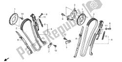 cadena de levas y tensor