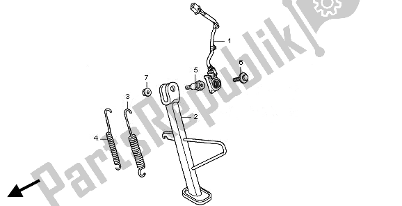 Todas as partes de Ficar do Honda CBR 250 RA 2011