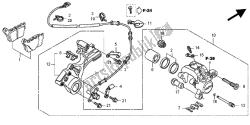 REAR BRAKE CALIPER