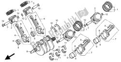 vilebrequin et piston