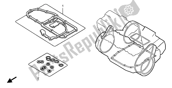 Todas las partes para Kit De Juntas Eop-2 B de Honda CB 1300 2008