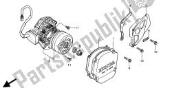 linker carterdeksel & generator