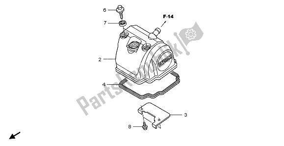 Wszystkie części do Cylinder Honda CRF 150R SW 2009