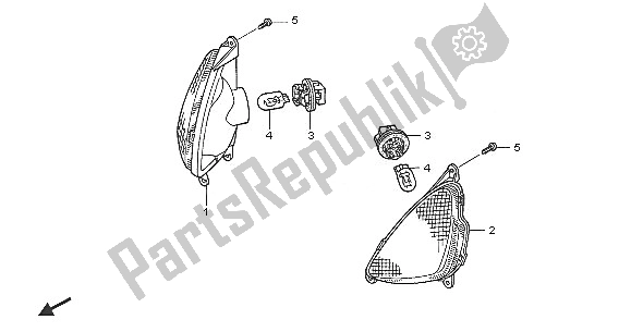 Wszystkie części do Winker Honda NT 650V 2005