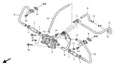 válvula de control de inyección de aire