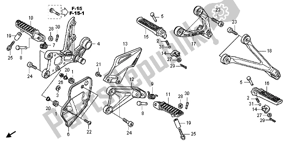 Todas las partes para Paso de Honda CBR 1000 RA 2012