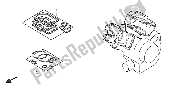 Todas las partes para Kit De Juntas Eop-1 A de Honda VTR 1000 SP 2005