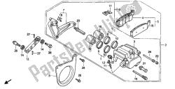 REAR BRAKE CALIPER