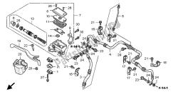 FR. BRAKE MASTER CYLINDER