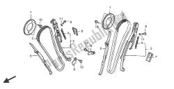 cadena de levas y tensor