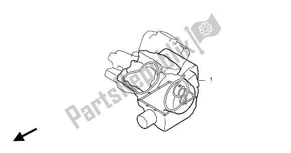 All parts for the Eop-2 Gasket Kit B of the Honda XL 1000V 2000