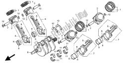 vilebrequin et piston