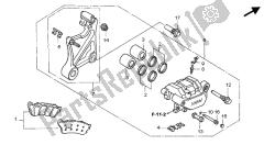 REAR BRAKE CALIPER