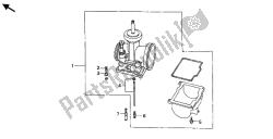 kit de pièces optionnelles carburateur