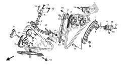 cadena de levas y tensor