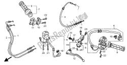 HANDLE LEVER & SWITCH & CABLE